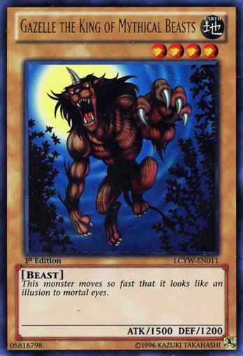 Gazelle the King of Mythical Beasts [LCYW-EN011] Ultra Rare (ONLINE ORDER ONLY)