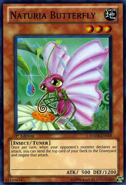 Naturia Butterfly [HA04-EN019] Super Rare (ONLINE ORDER ONLY)