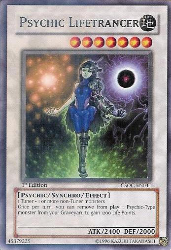 Psychic Lifetrancer [CSOC-EN041] Rare (ONLINE ORDER ONLY)