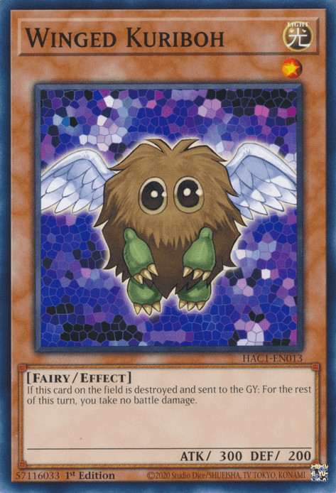 Winged Kuriboh [HAC1-EN013] Common (ONLINE ORDER ONLY)