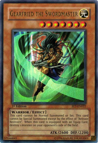 Gearfried the Swordmaster [FET-EN022] Ultra Rare (ONLINE ORDER ONLY)
