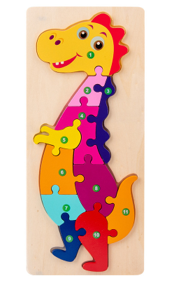Children's Cartoon Number Animal Puzzle (ONLINE ORDER ONLY)