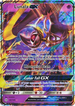 Lunala GX (66/149) (Jumbo Card) [Sun & Moon: Base Set] (Online Only)