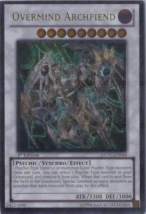 Overmind Archfiend [EXVC-EN044] Ultimate Rare (ONLINE ORDER ONLY)