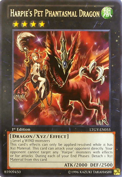 Harpie's Pet Phantasmal Dragon [LTGY-EN055] Rare (ONLINE ORDER ONLY)