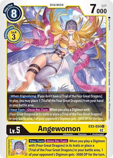 Angewomon [EX3-034] [Revision Pack Cards] (ONLINE ORDER ONLY)