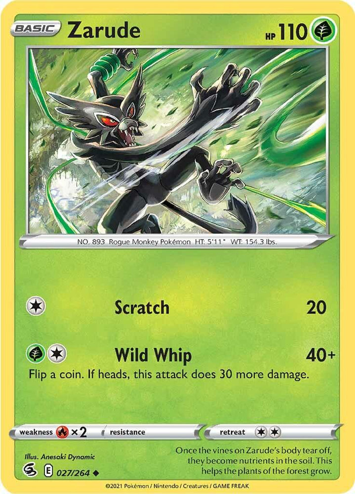 Zarude (027/264) [Sword & Shield: Fusion Strike] (Online Only)
