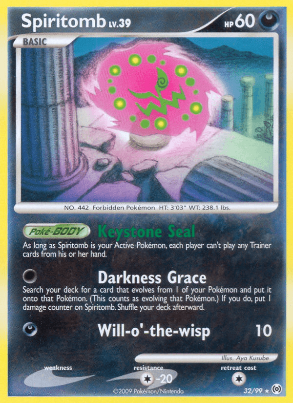 Spiritomb (32/99) [Platinum: Arceus] (Online Only)