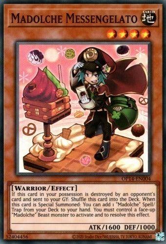Madolche Messengelato [OP14-EN004] Super Rare (ONLINE ORDER ONLY)