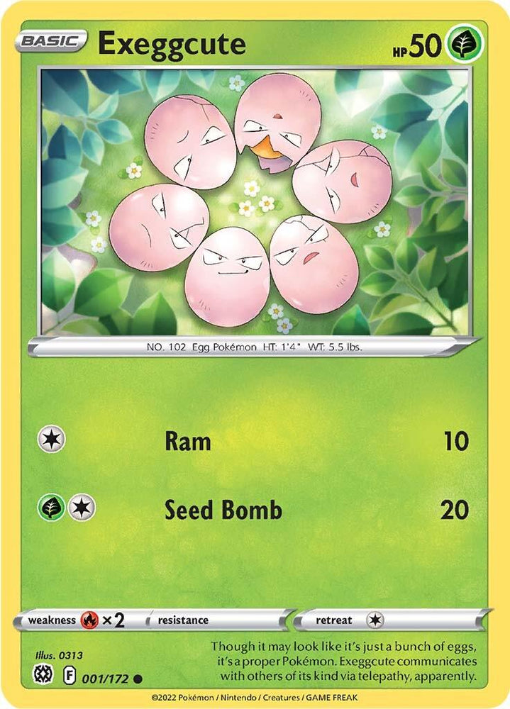 Exeggcute (001/172) [Sword & Shield: Brilliant Stars] (Online Only)