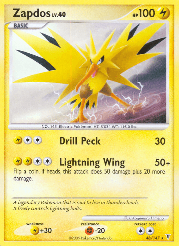 Zapdos (48/147) [Platinum: Supreme Victors] (Online Only)