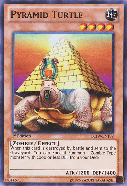 Pyramid Turtle [LCJW-EN189] Super Rare (ONLINE ORDER ONLY)