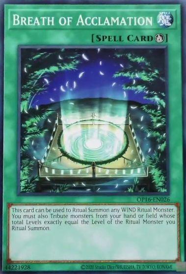 Breath of Acclamation [OP16-EN026] Common (ONLINE ORDER ONLY)