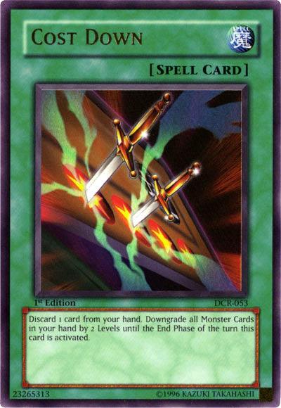 Cost Down [DCR-053] Ultra Rare (ONLINE ORDER ONLY)
