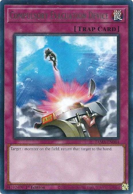 Compulsory Evacuation Device [TAMA-EN044] Rare (ONLINE ORDER ONLY)