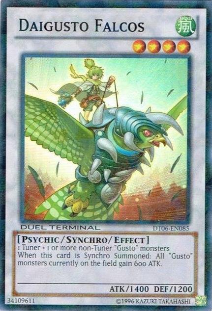 Daigusto Falcos [DT06-EN085] Super Rare (ONLINE ORDER ONLY)