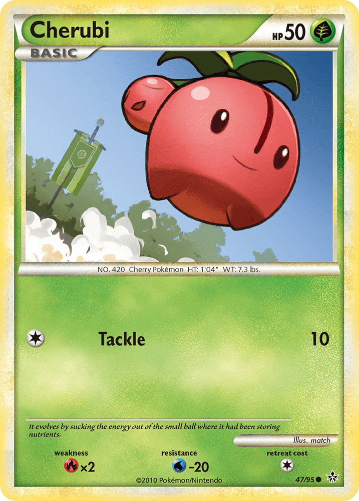 Cherubi (47/95) [HeartGold & SoulSilver: Unleashed] (Online Only)