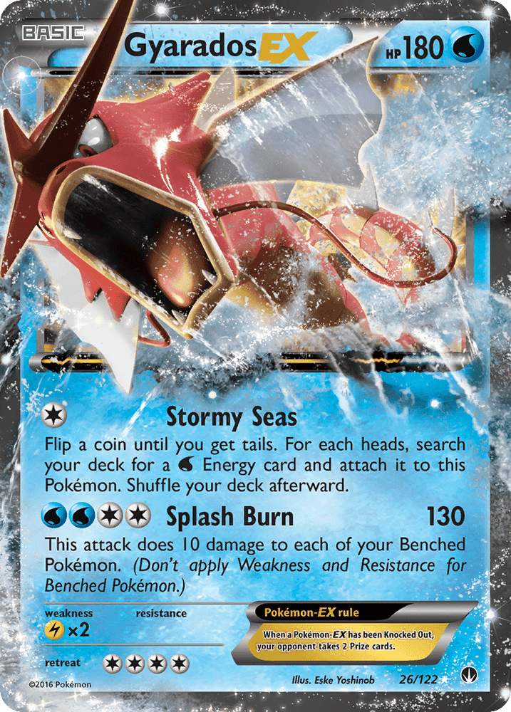 Gyarados EX (26/122) [XY: BREAKpoint] (Online Only)