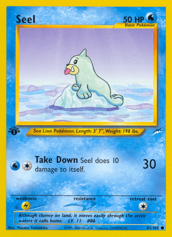 Seel (81/105) [Neo Destiny 1st Edition] (Online Only)