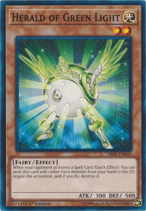 Herald of Green Light [SR05-EN020] Common (ONLINE ORDER ONLY)