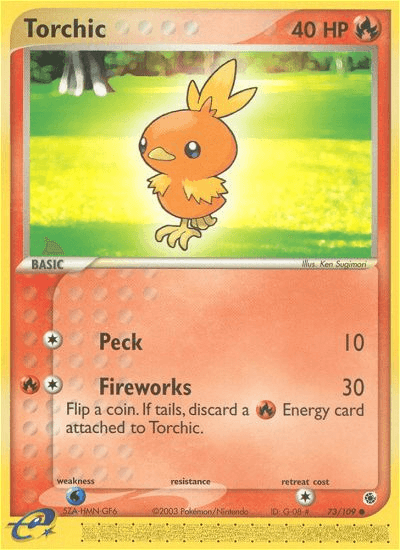 Torchic (73/109) [EX: Ruby & Sapphire] (Online Only)