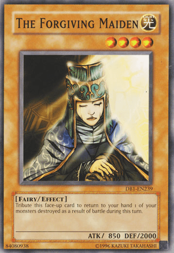 The Forgiving Maiden [DB1-EN239] Common (ONLINE ORDER ONLY)