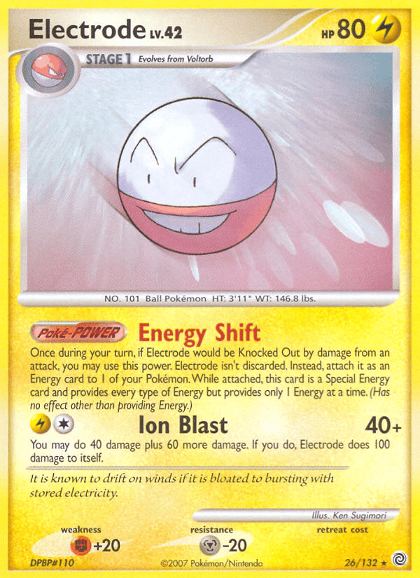 Electrode (26/132) [Diamond & Pearl: Secret Wonders] (Online Only)