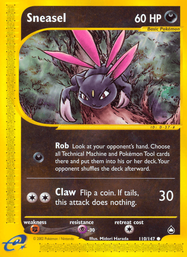 Sneasel (110/147) [Aquapolis] (Online Only)