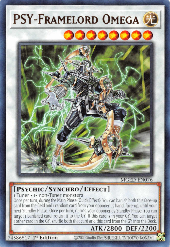 PSY-Framelord Omega [MGED-EN076] Rare (ONLINE ORDER ONLY)