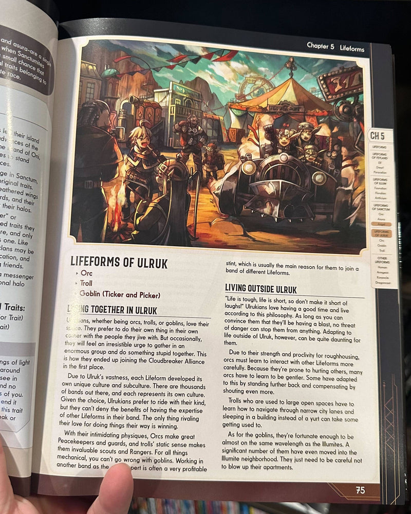 Cloudbreaker Alliance RPG Book (ONLINE ORDER ONLY)