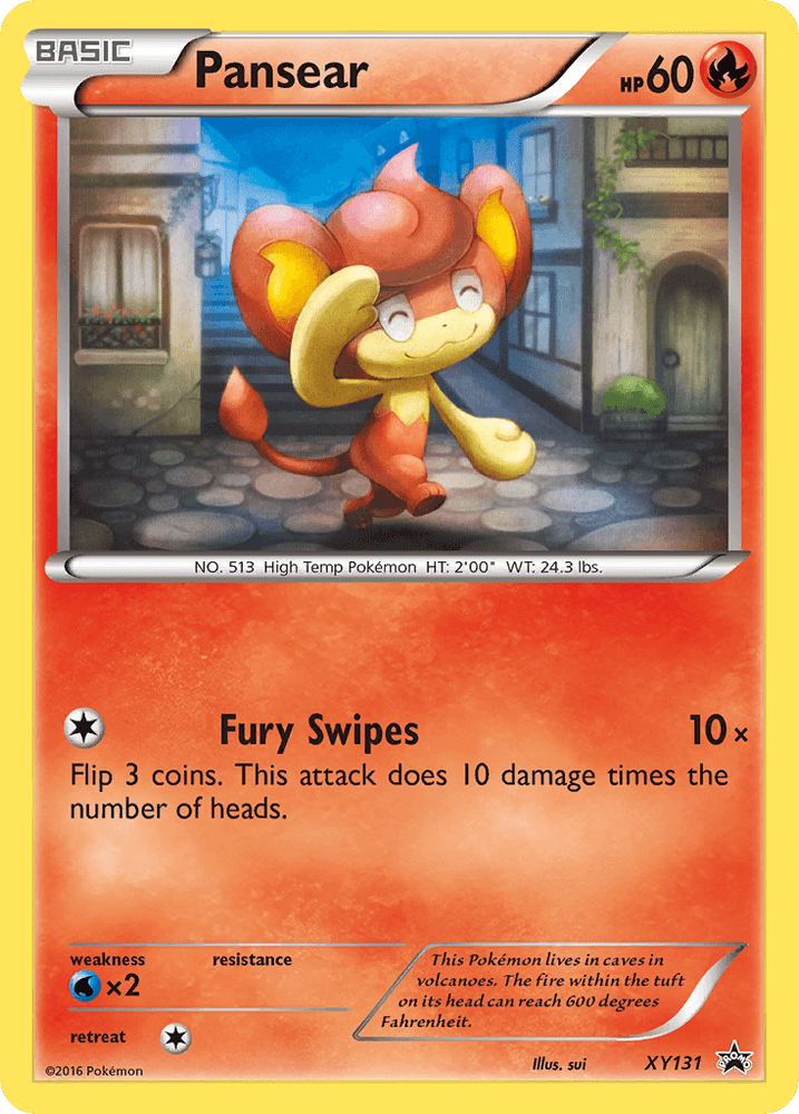 Pansear (XY131) [XY: Black Star Promos] (Online Only)