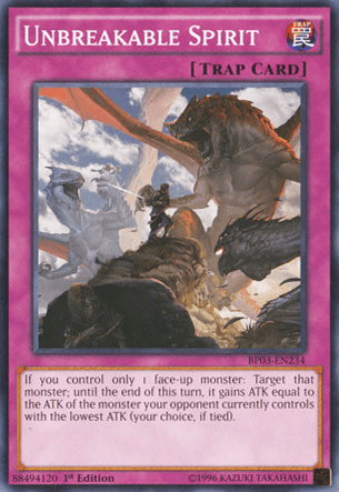 Unbreakable Spirit [BP03-EN234] Common (ONLINE ORDER ONLY)