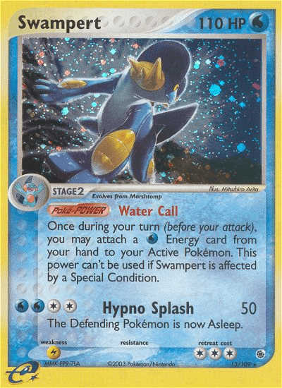 Swampert (13/109) [EX: Ruby & Sapphire] (Online Only)