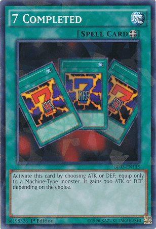 7 Completed [BP03-EN135] Shatterfoil Rare (ONLINE ORDER ONLY)
