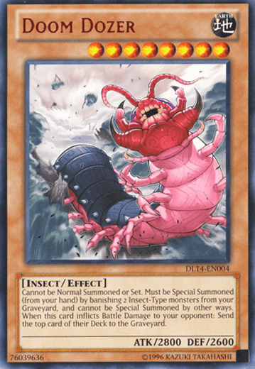 Doom Dozer (Red) [DL14-EN004] Rare (ONLINE ORDER ONLY)