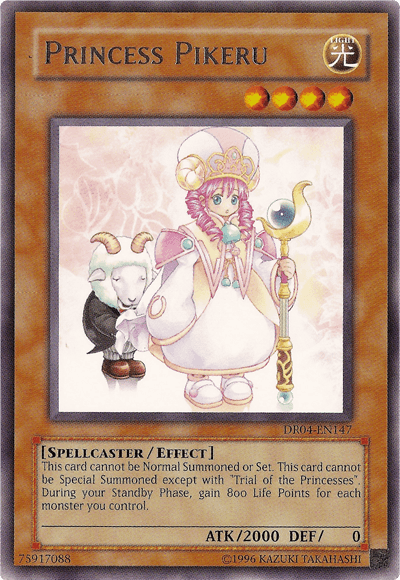 Princess Pikeru [DR04-EN147] Rare (ONLINE ORDER ONLY)