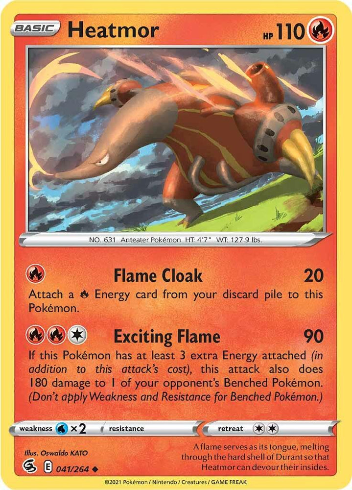 Heatmor (041/264) [Sword & Shield: Fusion Strike] (Online Only)