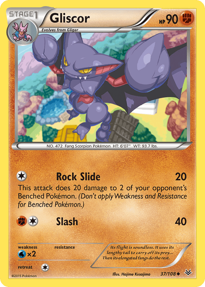 Gliscor (37/108) [XY: Roaring Skies] (Online Only)