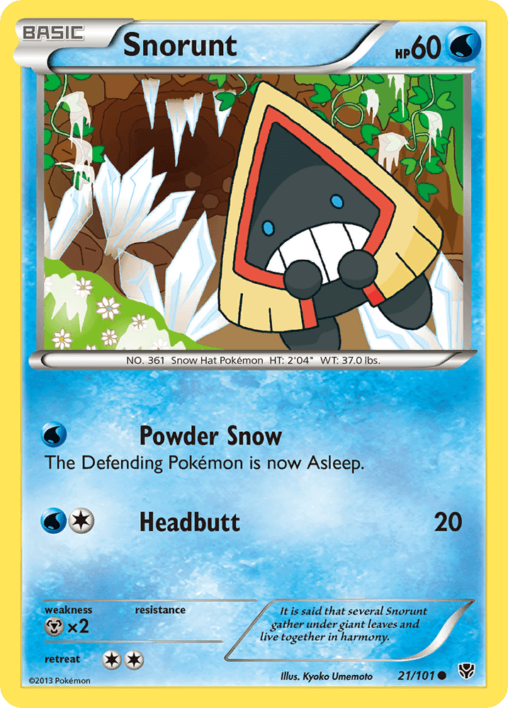 Snorunt (21/101) [Black & White: Plasma Blast] (Online Only)