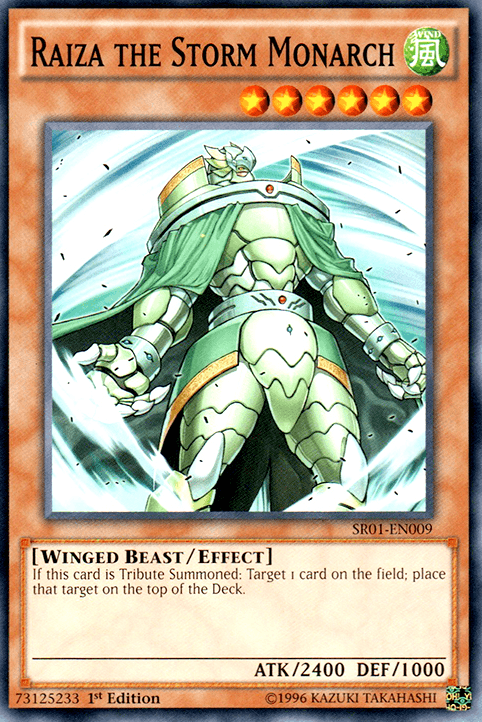 Raiza the Storm Monarch [SR01-EN009] Common (ONLINE ORDER ONLY)