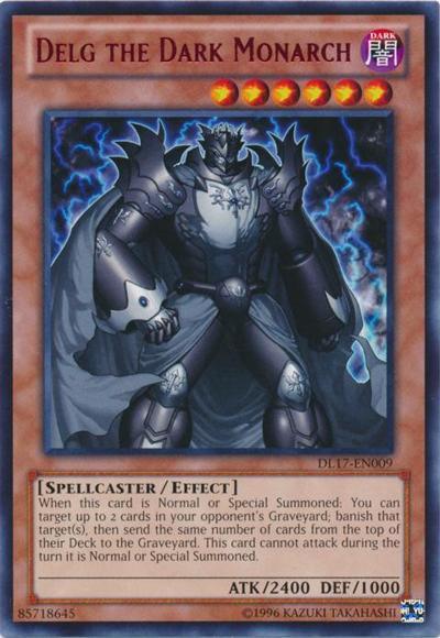 Delg the Dark Monarch (Green) [DL17-EN009] Rare (ONLINE ORDER ONLY)