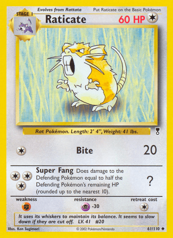 Raticate (61/110) [Legendary Collection] (Online Only)