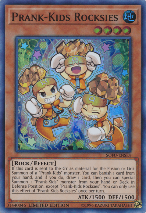 Prank-Kids Rocksies [SOFU-ENSE4] Super Rare (ONLINE ORDER ONLY)