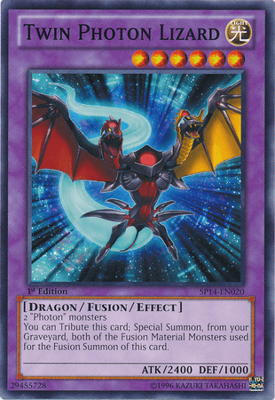 Twin Photon Lizard [SP14-EN020] Common (ONLINE ORDER ONLY)