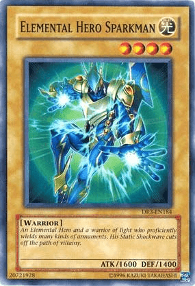 Elemental Hero Sparkman [DR3-EN184] Common (ONLINE ORDER ONLY)