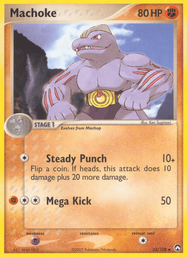 Machoke (33/108) [EX: Power Keepers] (Online Only)