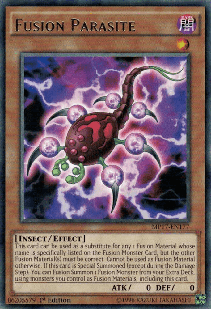 Fusion Parasite [MP17-EN177] Rare (ONLINE ORDER ONLY)