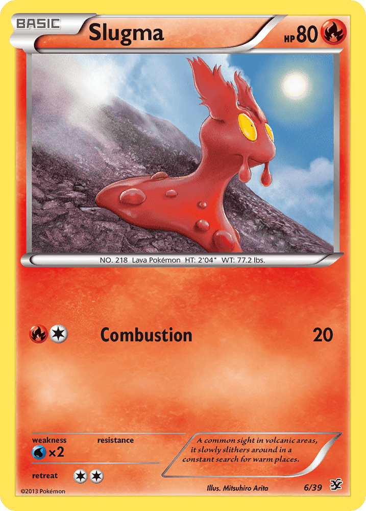 Slugma (6/39) [XY: Kalos Starter Set] (Online Only)