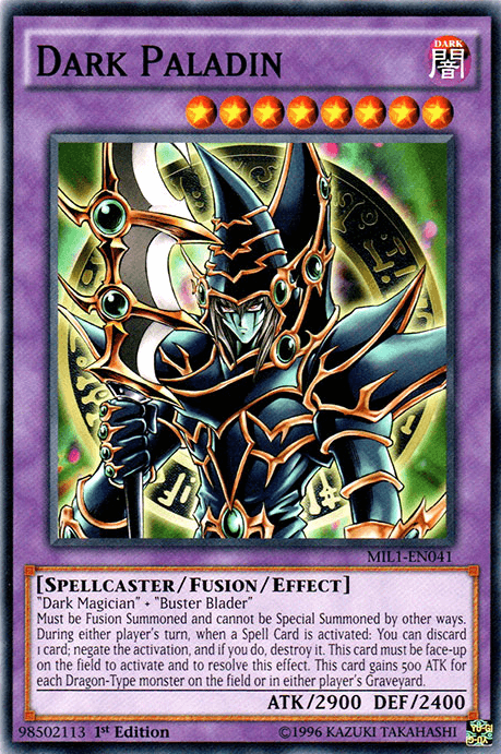 Dark Paladin [MIL1-EN041] Common (ONLINE ORDER ONLY)