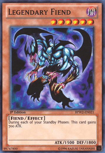 Legendary Fiend [BPW2-EN021] Super Rare (ONLINE ORDER ONLY)